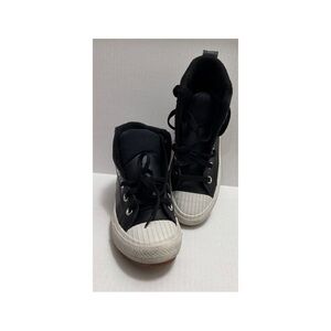 Kids Black High-Top Sneakers